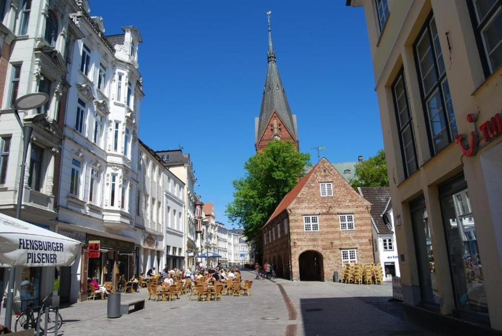 Haus Weitblick Lia Appartement Flensburg Buitenkant foto