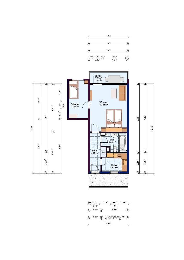 Haus Weitblick Lia Appartement Flensburg Buitenkant foto